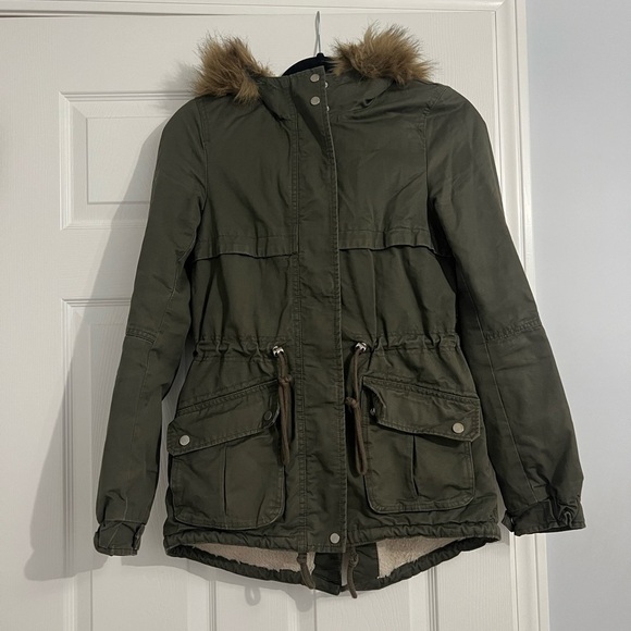 H&M olive women’s jacket - Picture 1 of 5